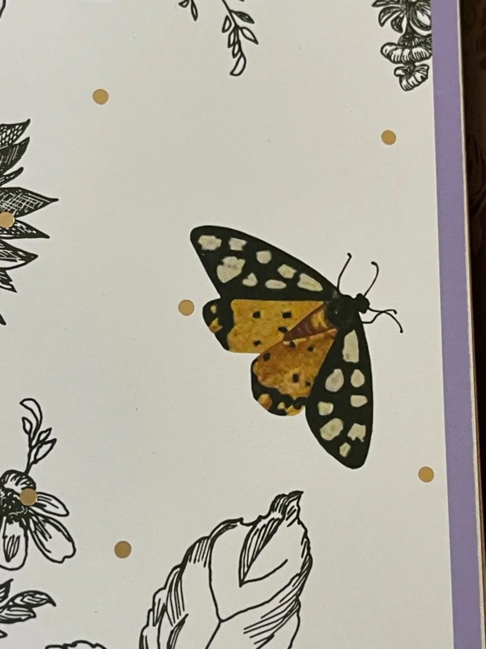 MacKenzie-Childs Butterfly Toile Placemat Set in White, Green, Yellow, Purple